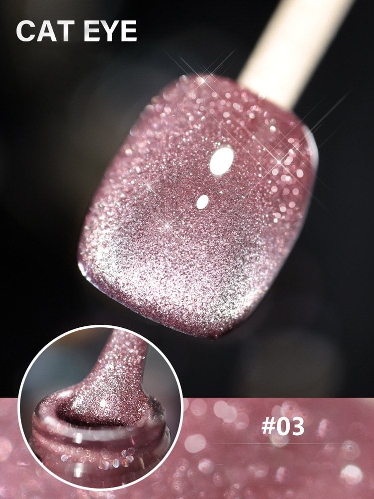 🎉Hot Sale🔥Laser Diamond Cat Eye Nail Polish