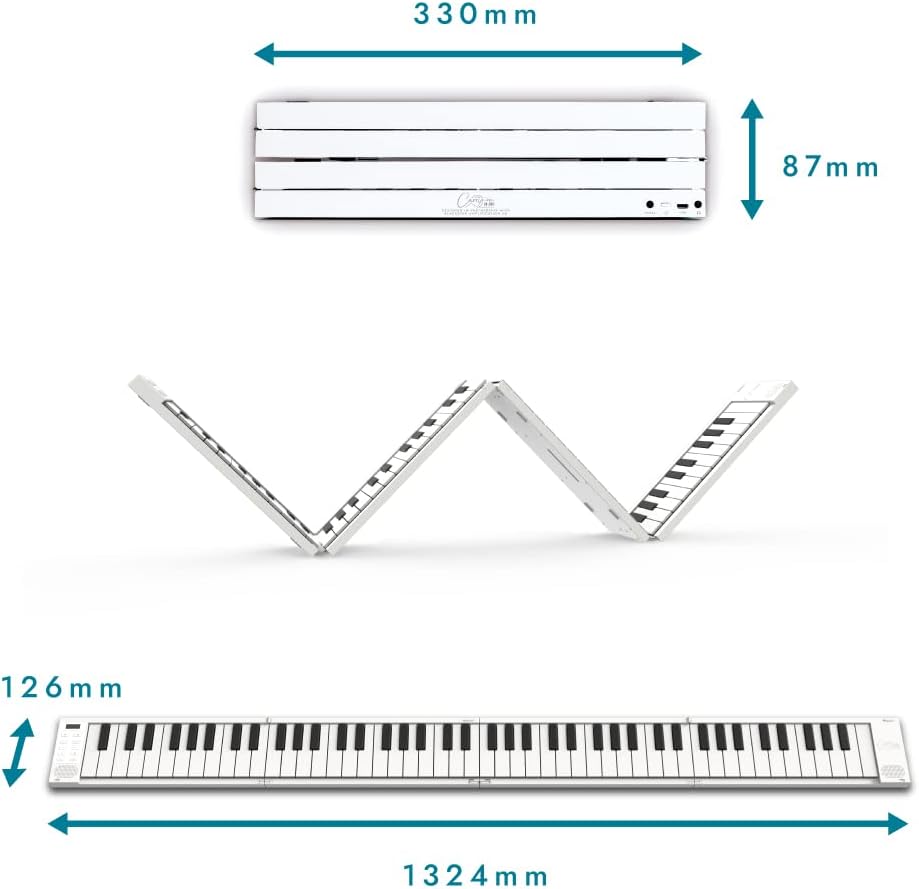 88-key portable folding digital piano