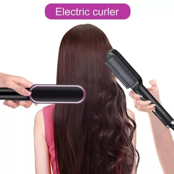 🔥New Hair Straightener Brush