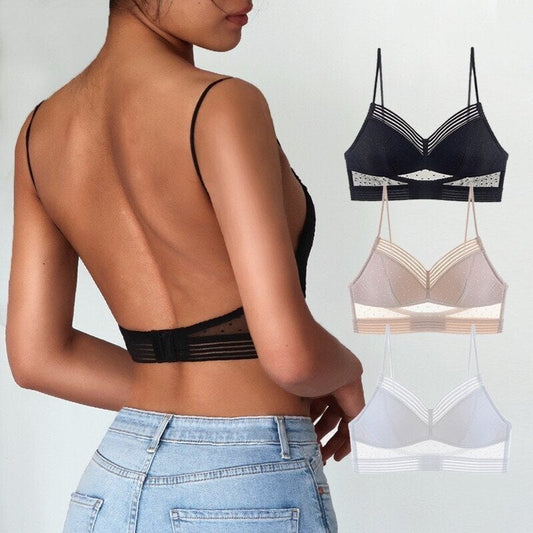 🔥Low Back Wireless Lifting Lace Bra - Buy 2 & Free Shipping