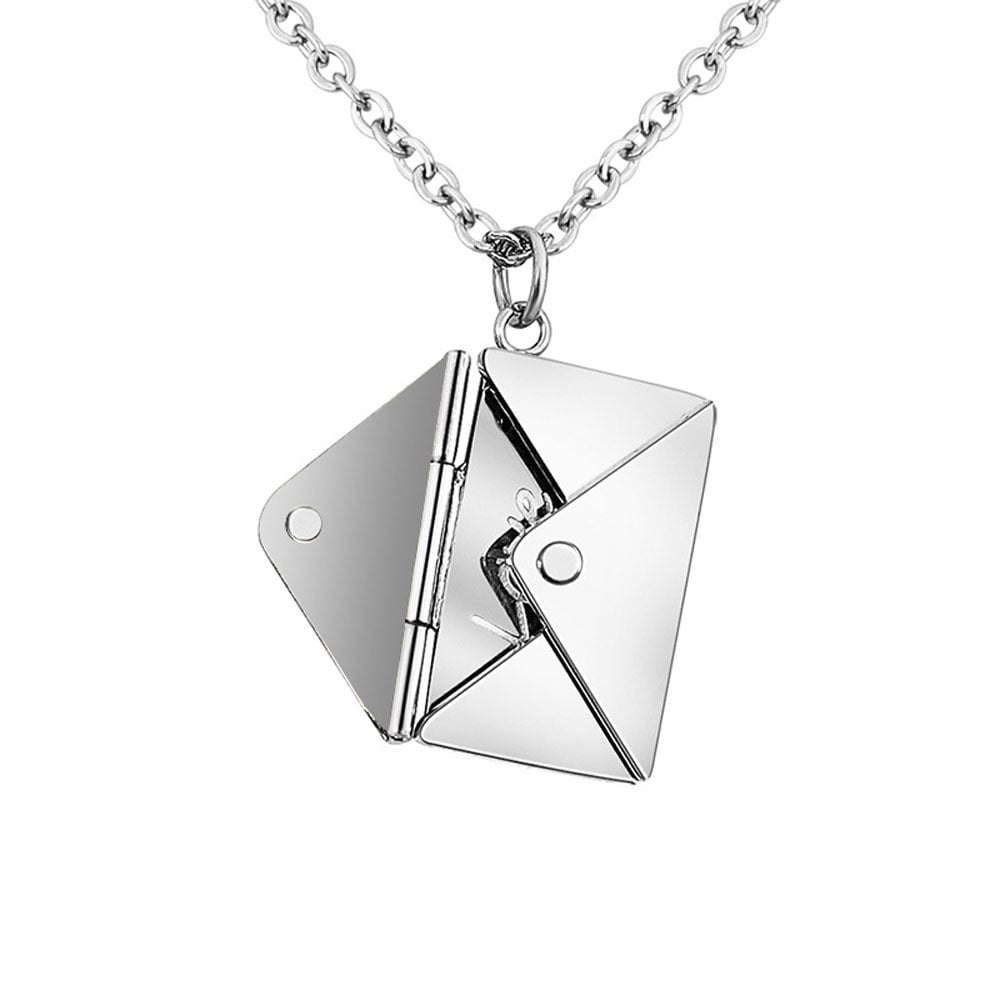 Mother's Day Gift-Custom Love Letter Envelope Necklace