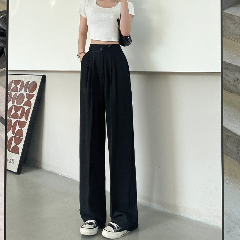 Women's Casual Full-Length Loose Pants