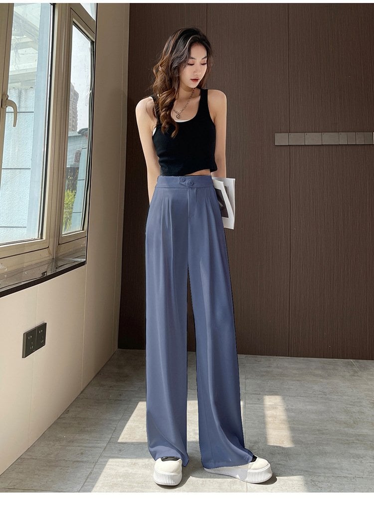 Women's Casual Full-Length Loose Pants