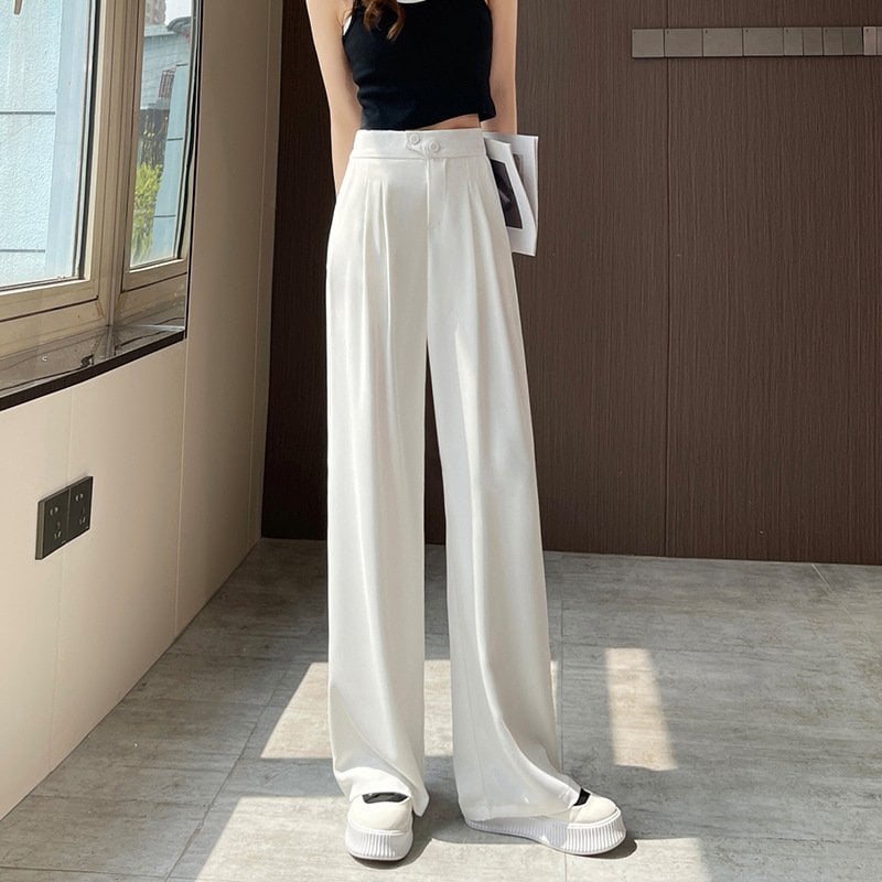 Women's Casual Full-Length Loose Pants