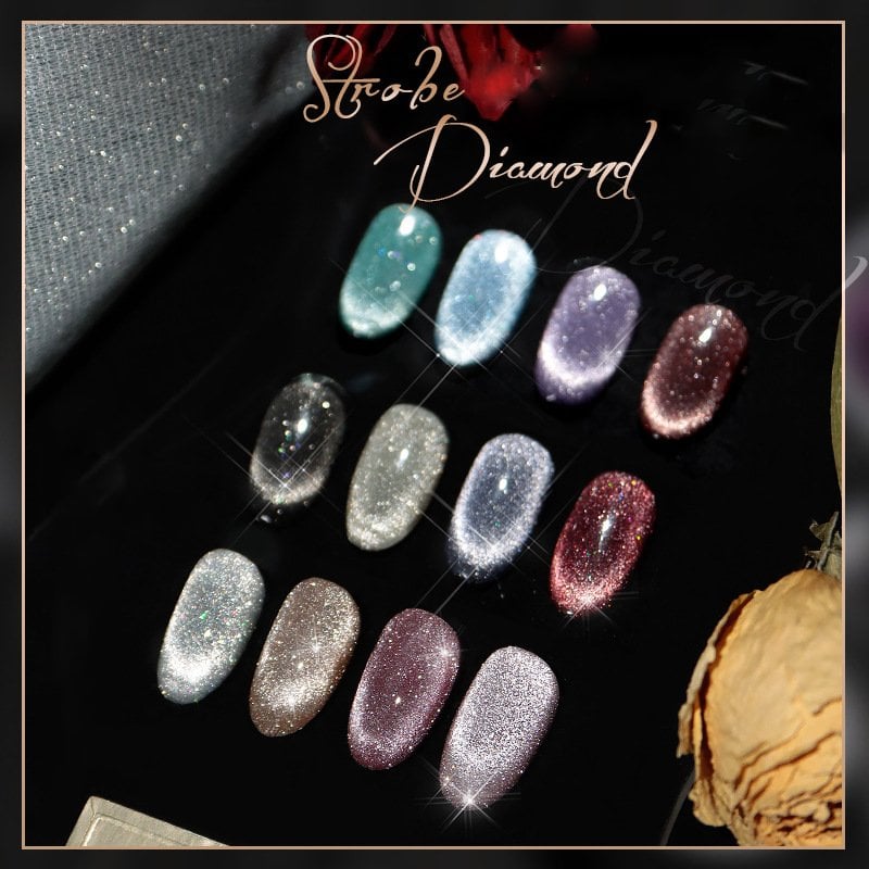 🎉Hot Sale🔥Laser Diamond Cat Eye Nail Polish